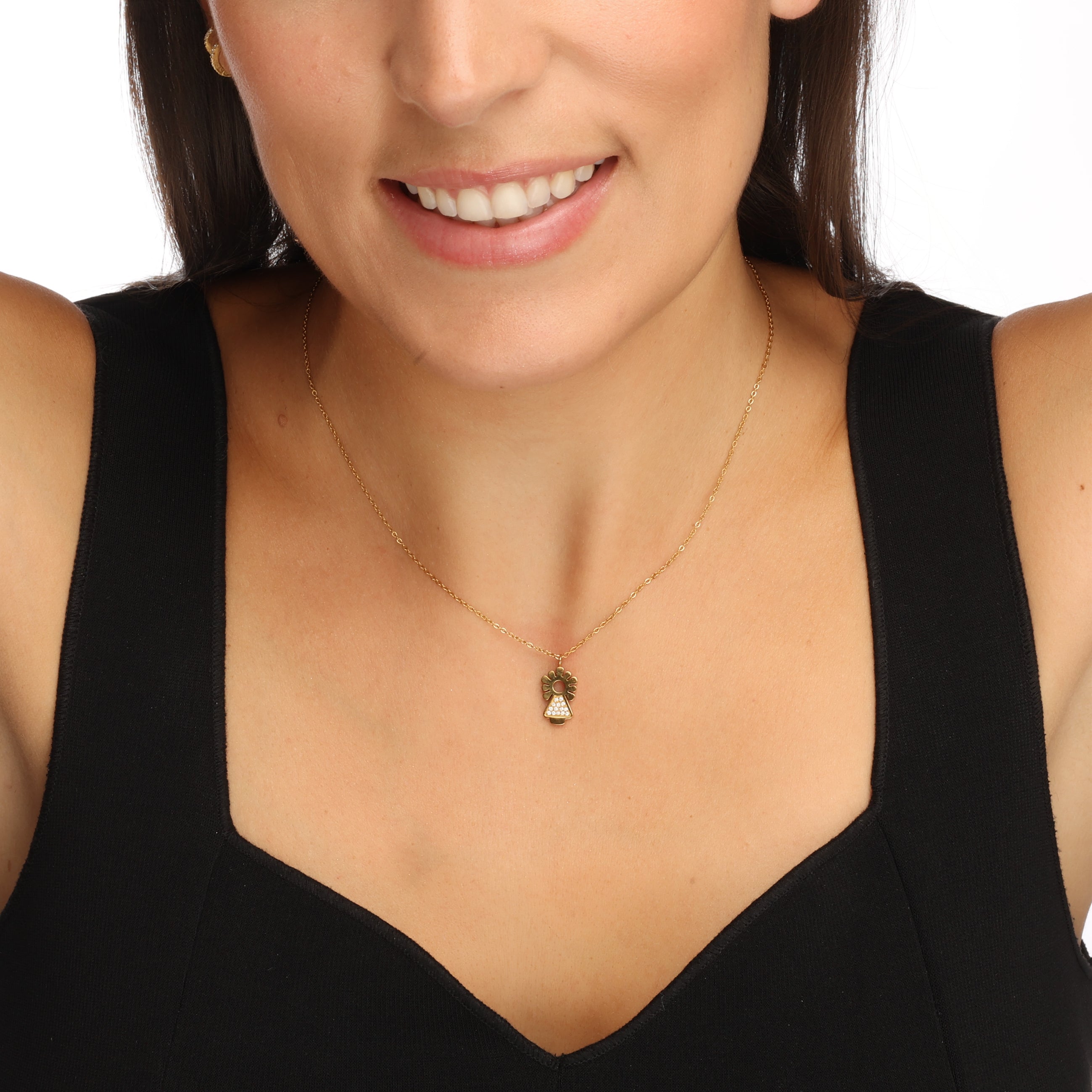 Virgin of the Pillar Necklace