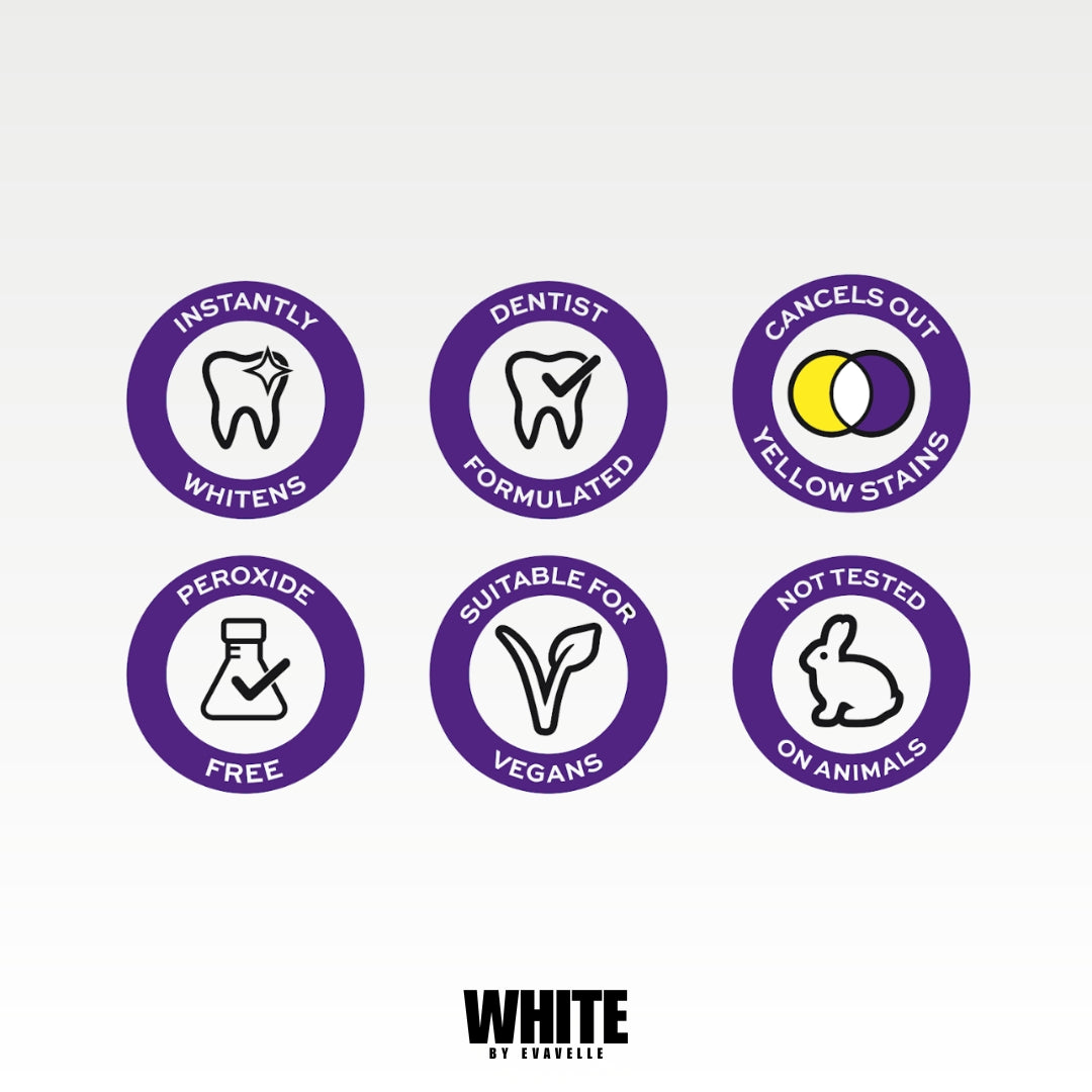 Purple Teeth Whitening Powder