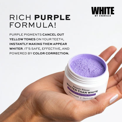 Purple Teeth Whitening Powder