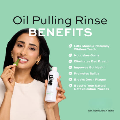Organic Oil Pulling Rinse