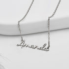 Signature Name Necklace