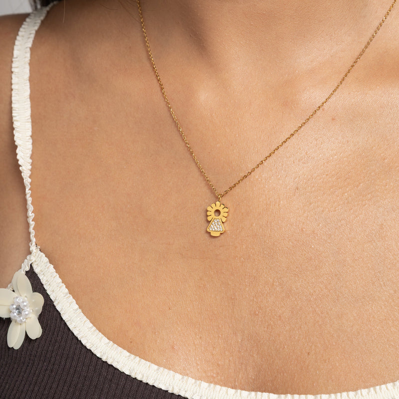 Virgin of the Pillar Necklace