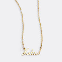 Signature Name Necklace