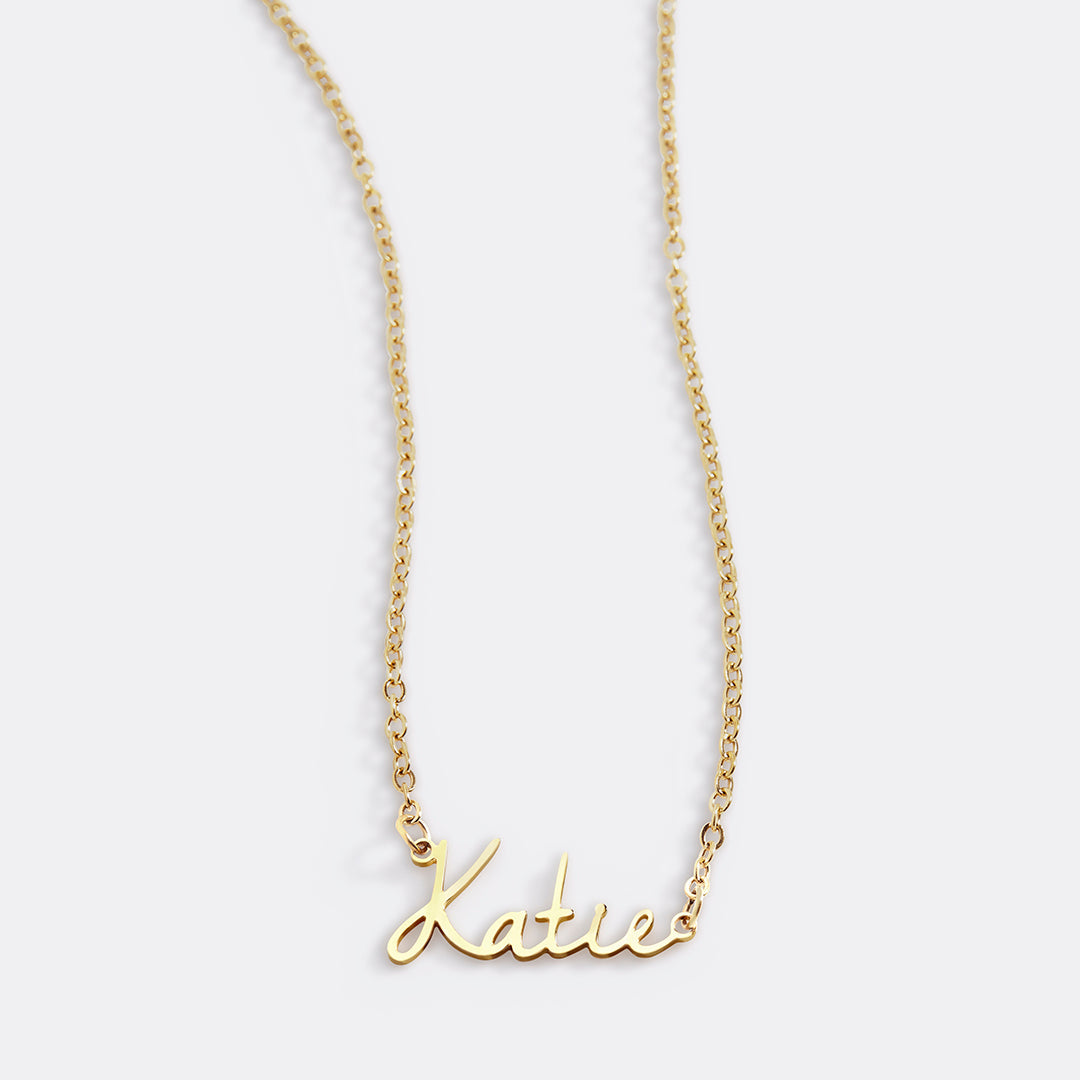 Signature Name Necklace