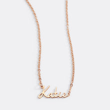 Signature Name Necklace