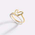 Self Love Layered Heart Ring