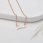 Signature Name Necklace