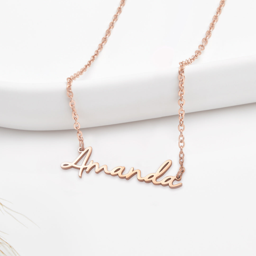 Signature Name Necklace