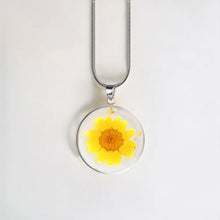 Pressed Birth Flower Necklace