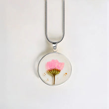 Pressed Birth Flower Necklace