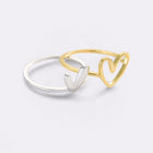 Self Love Layered Heart Ring