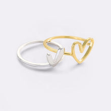 Self Love Layered Heart Ring