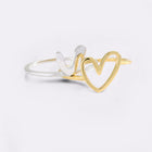 Self Love Layered Heart Ring