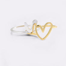 Self Love Layered Heart Ring