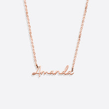 Signature Name Necklace