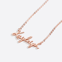 Signature Name Necklace
